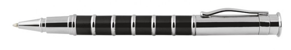 ROLLERBALL PEN  WITH BLACK RINGS