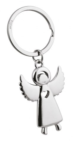 KEY CHAIN ANGEL HEART-SHAPED HOLE