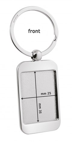 KEY CHAIN RECTANGULAR WITH HOLLOW