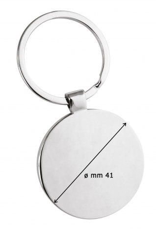 KEY CHAIN ROUND WITH HOLLOW-NO BOX