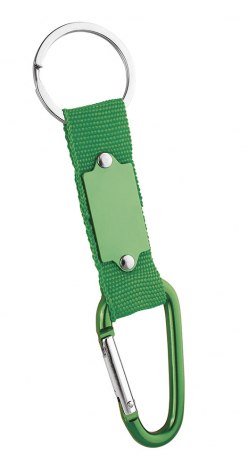 PORTACHIAVI CARABINER VERDE