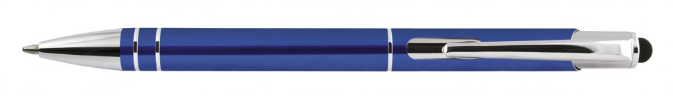 BALL PEN ALUMINIUM DARK BLUE, TOUCH