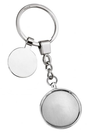 KEYCHAIN SOCCER d=28 mm - WITH COIN
