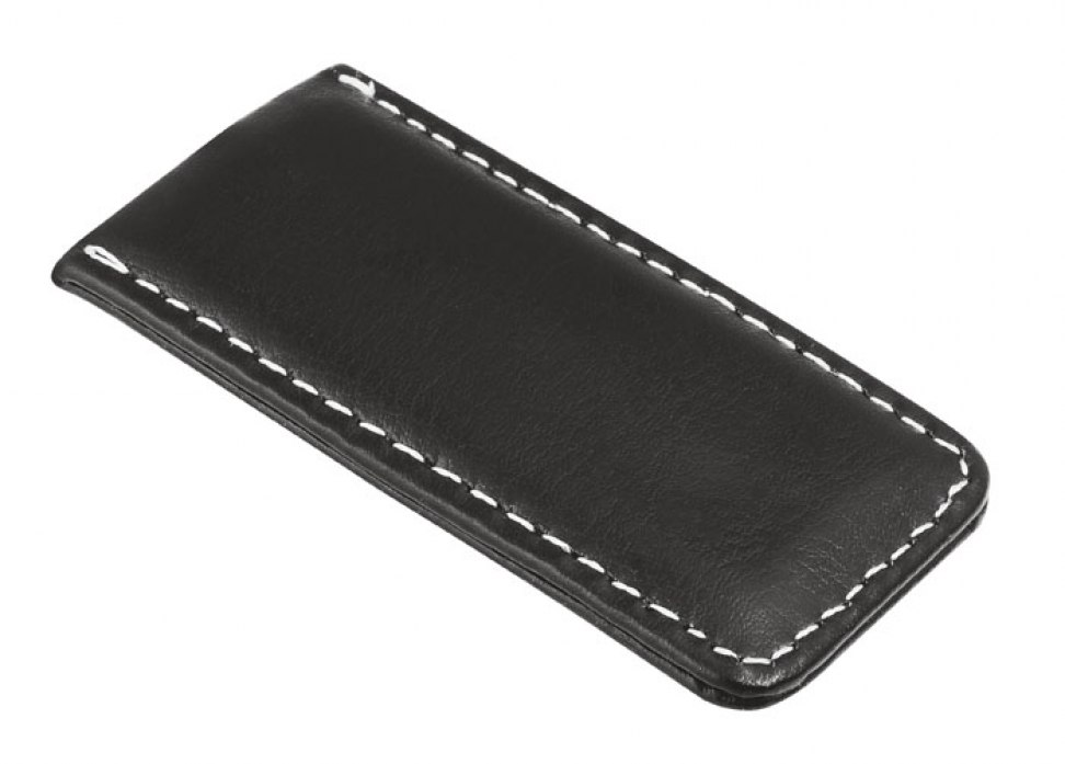 MONEY CLIP METAL AND PU
