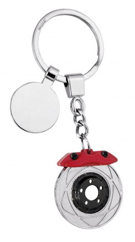 KEYCHAIN STUMPS TO BRAKE -WITH COIN