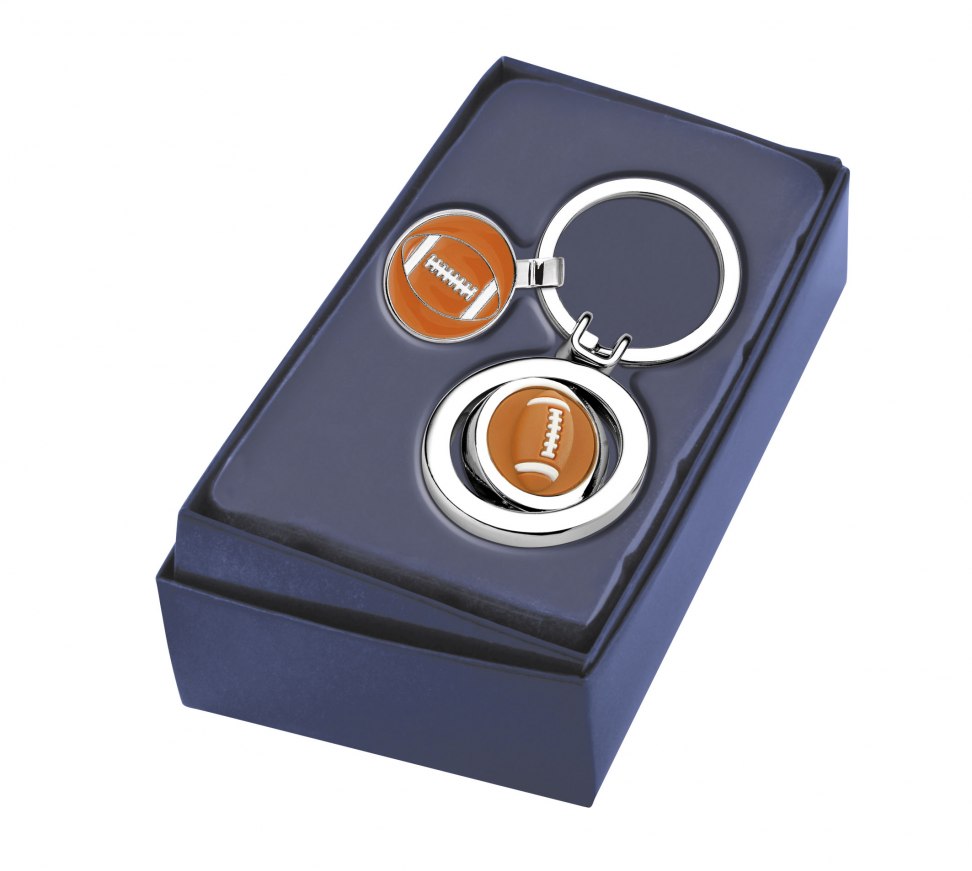 KEY CHAIN RUGBY WITH COIN