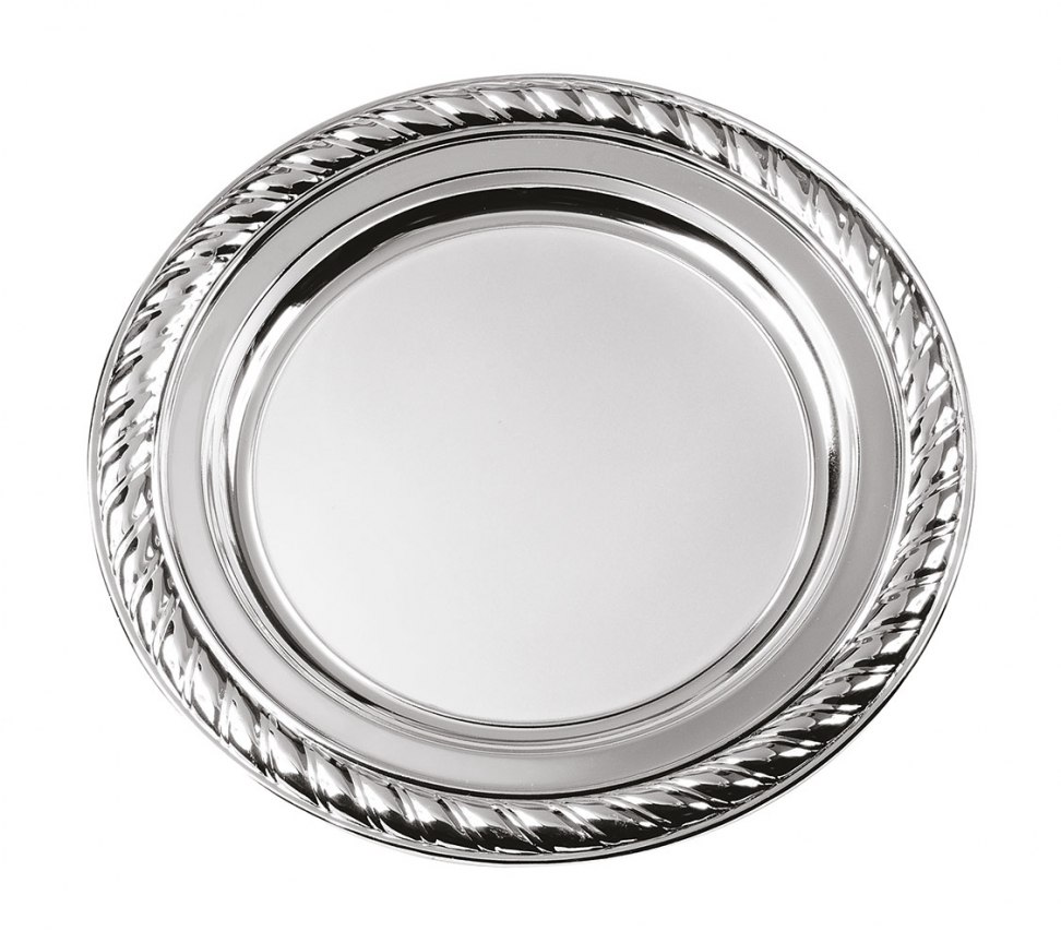 VALET DISH DECORATED EDGE- DIAM 28,5 CM