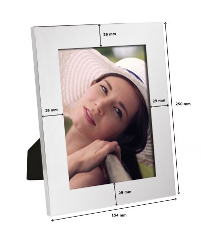 PHOTO FRAME METAL SHINY CM 10X15