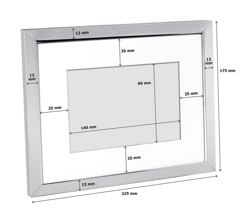 CADRE PHOTO PASSPARTOUT photo 10X15-15x2